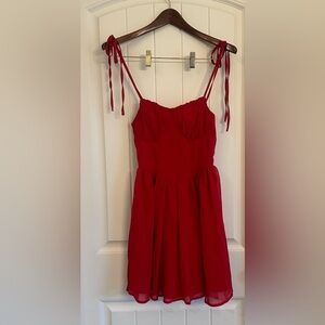 NWT SHEIN red short dress. Size XS